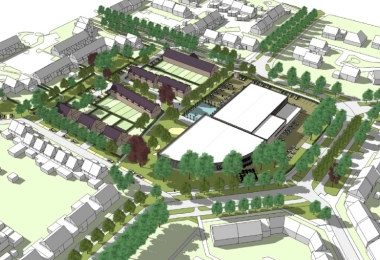 Nieuwbouw Sportcentrum te Malden